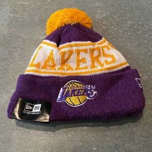 PRICE IS FIRM Brand new Los Angeles Lakers beanie